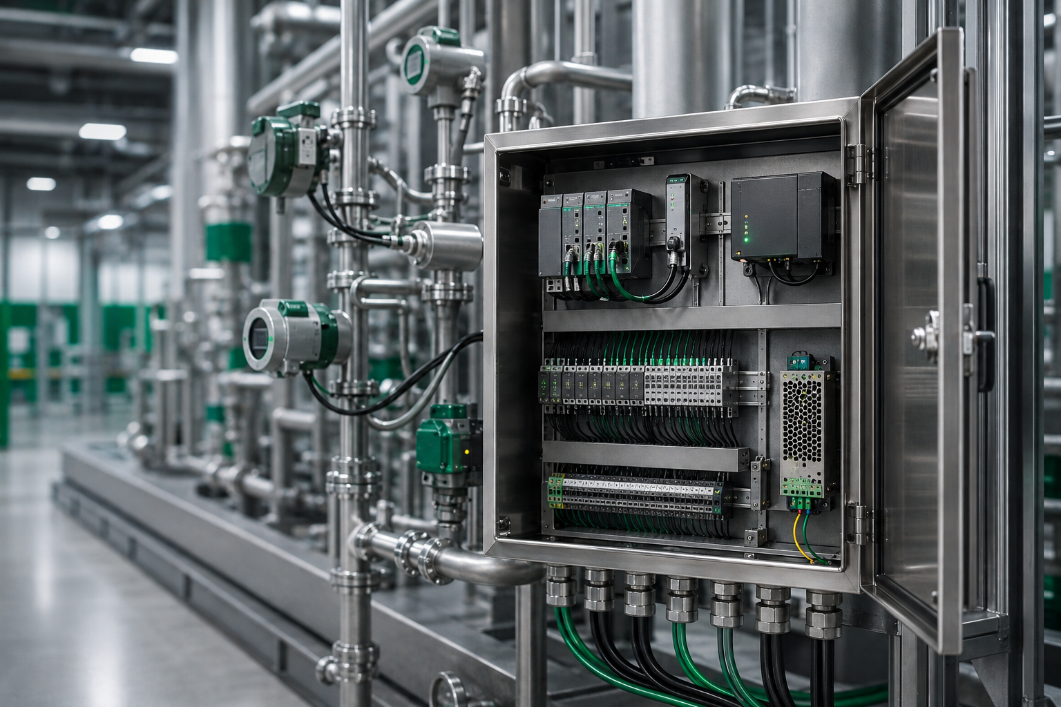 Remote I/O control panel